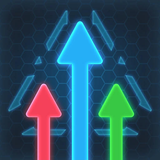 Icono de Arrow Out: Neon Lines de Chillapex Studio